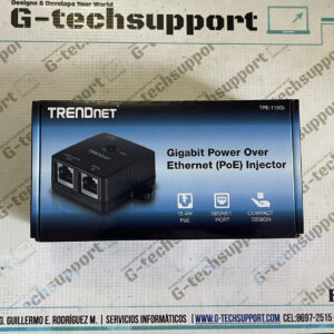 Inyector PoE TRENDnet 15.4W 54V 0.4A
